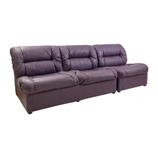 Modular direct sofa Visit, upholstery Portofino Violet